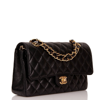 Chanel Pst Caviar Black Tote Bag Style 19