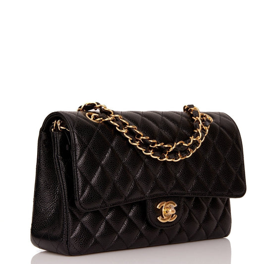 Chanel Pst Caviar Black Tote Bag Style 16