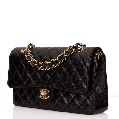 Chanel Pst Caviar Black Tote Bag Style 16