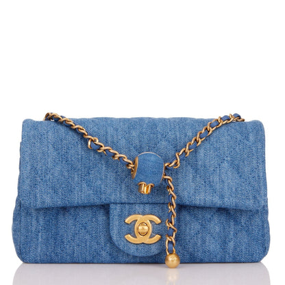 Chanel Luxury Leather Gold Shoulder Bag Gold