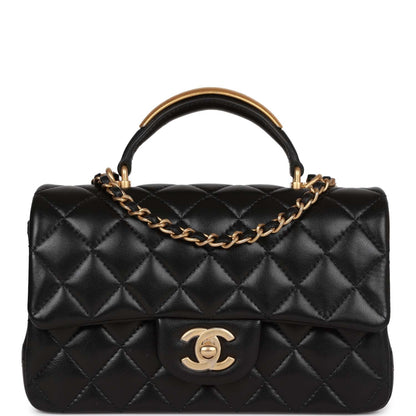 Chanel Lambskin Black Shoulder Bag Style 2