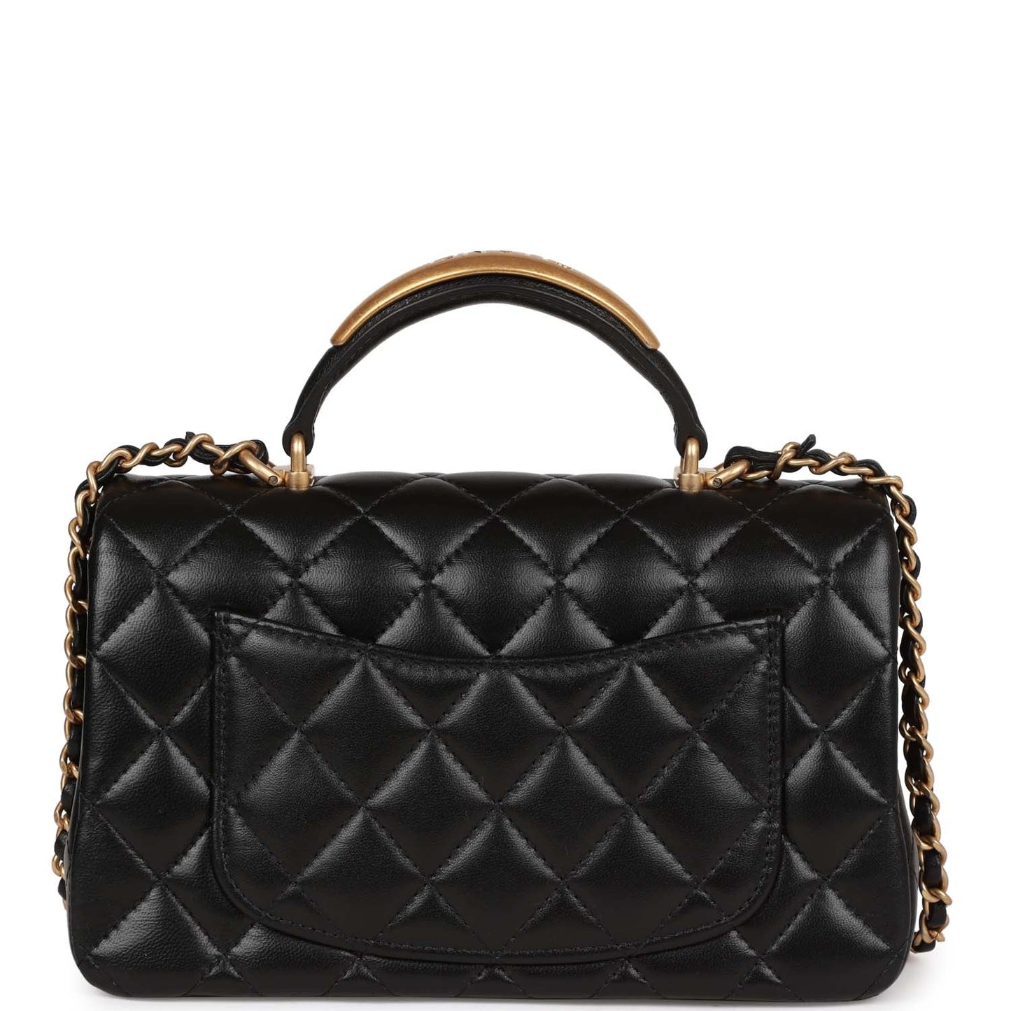 Chanel Lambskin Black Shoulder Bag Style 2