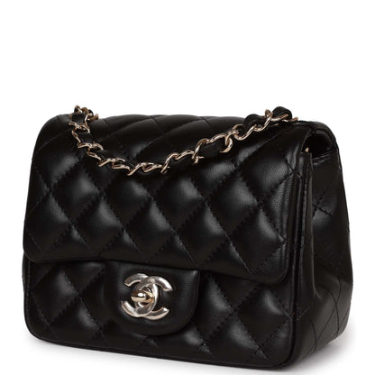 Chanel Lambskin Black Shoulder Bag Lambskin