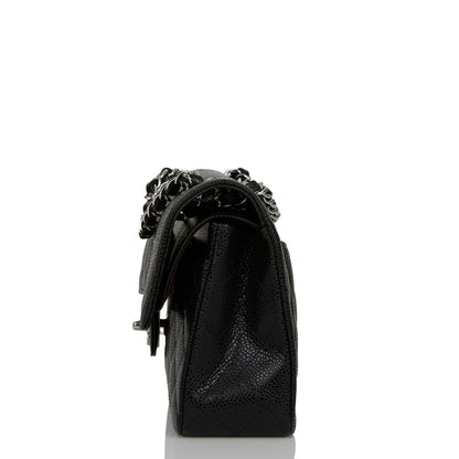 Chanel Pst Caviar Black Tote Bag Caviar