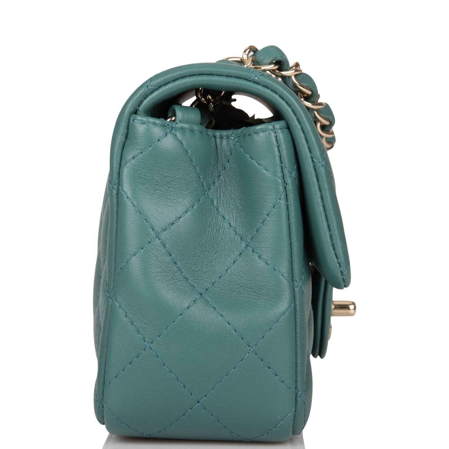 Chanel Lambskin Gold Shoulder Bag Style 16