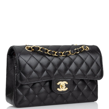 Chanel Pst Caviar Black Tote Bag Style 17