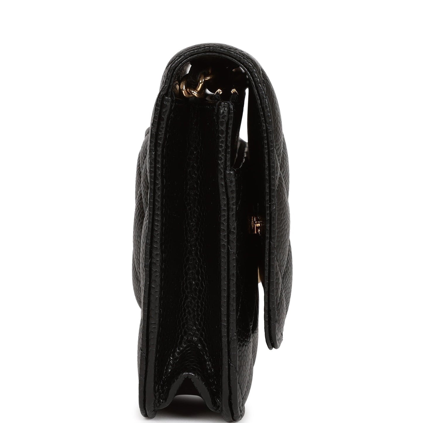 Chanel Wallet On Chain Caviar Black Crossbody