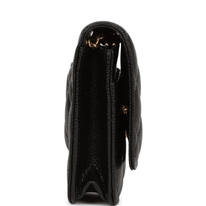 Chanel Wallet On Chain Caviar Black Crossbody