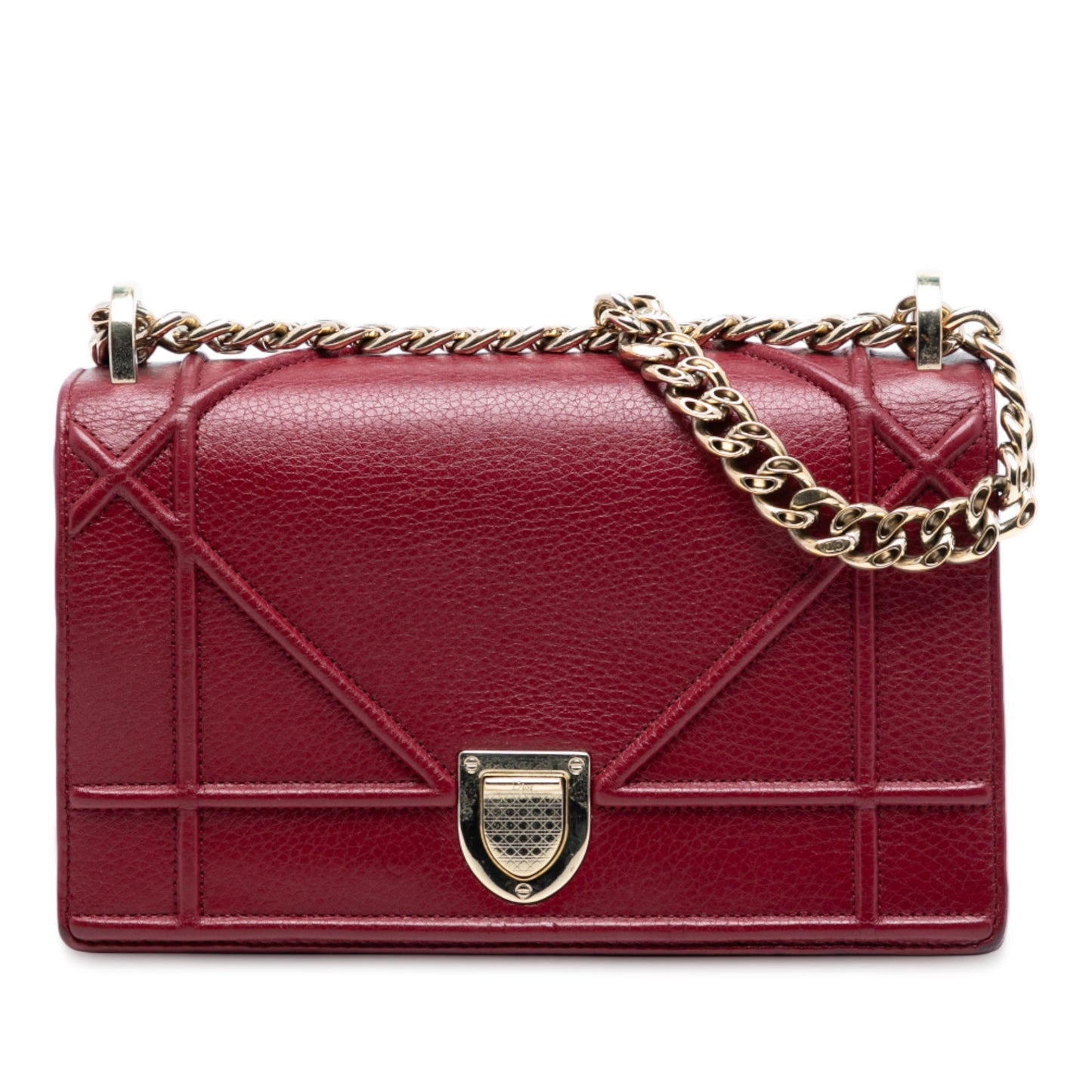 Dior Diorama Calfskin Red Crossbody