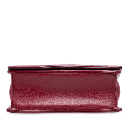 Dior Diorama Calfskin Red Crossbody