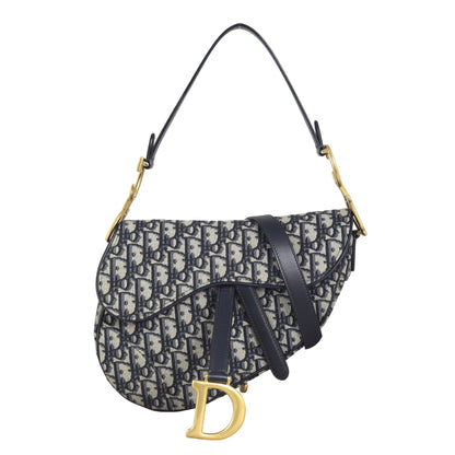 Dior Saddle Bag Oblique with Strap