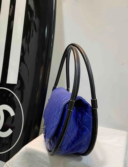 Chanel Ss13 Hula Hoop Bag Blue