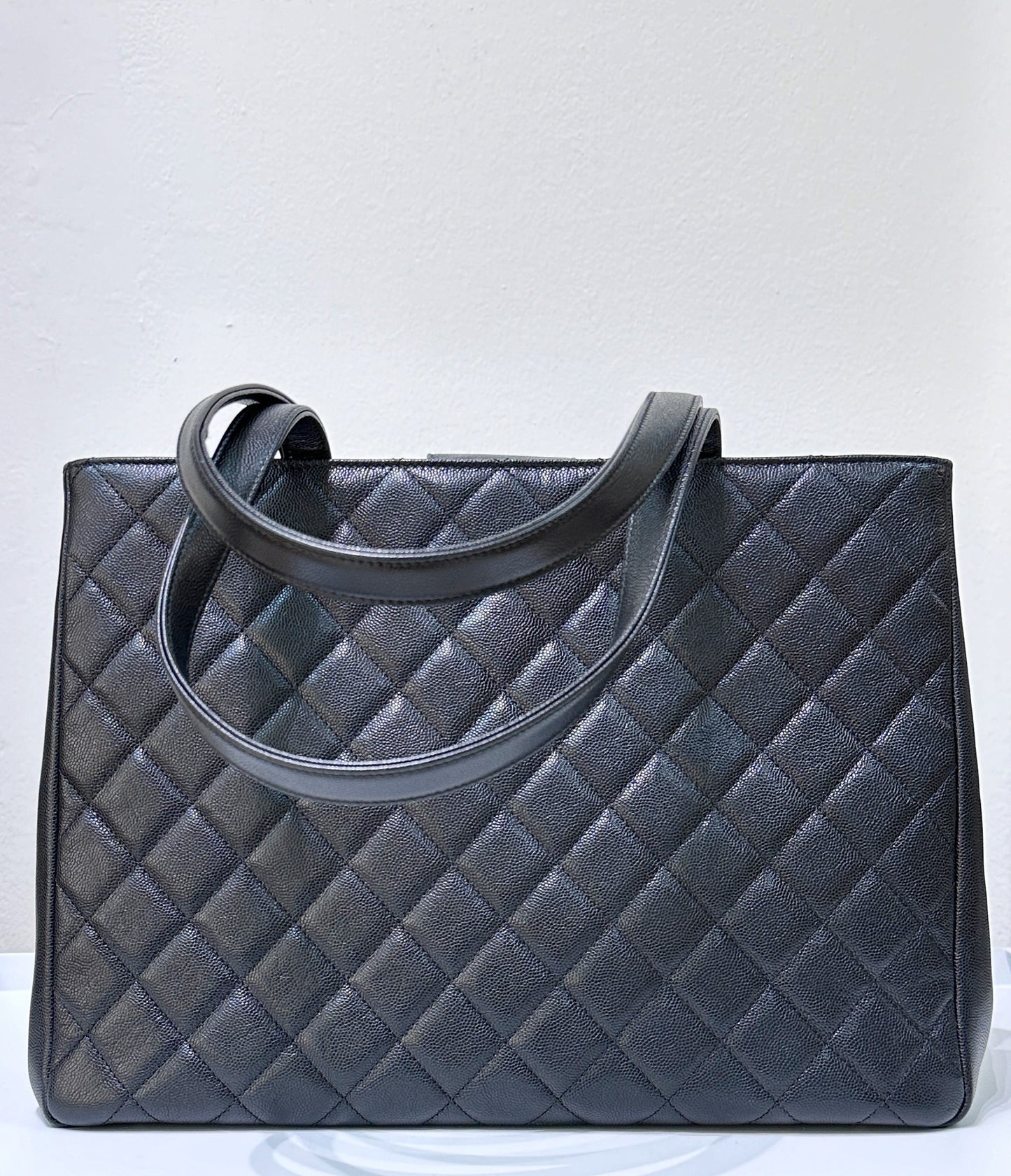 Chanel Business Affinity Shopping Tote Caviar Black GHW