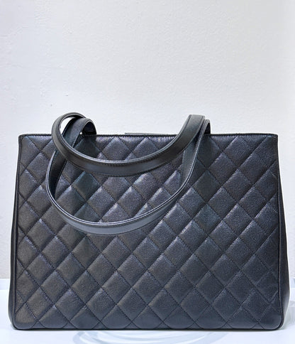 Chanel Business Affinity Shopping Tote Caviar Black GHW