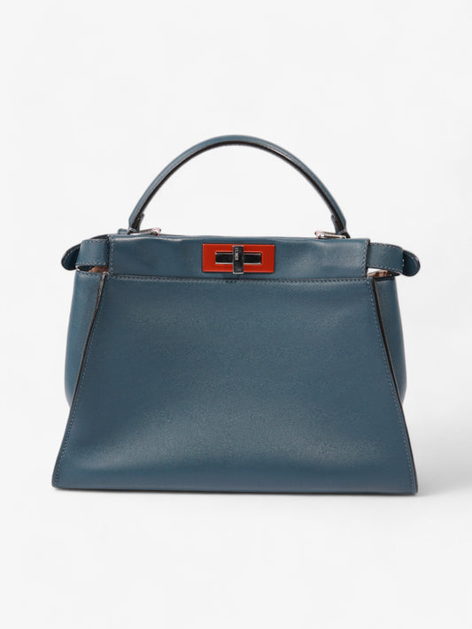 Fendi Peekaboo Leather Red Handbag Style 46