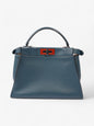 Fendi Peekaboo Leather Red Handbag Style 46
