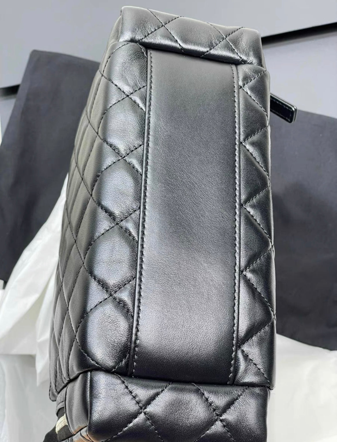 Chanel Timeless Lambskin Black Handbag Lambskin