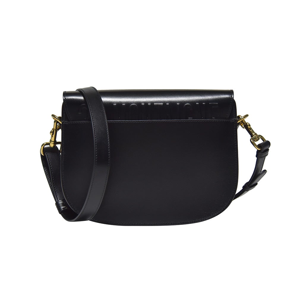 Black Box Calfskin Leather Medium Dior Bobby Bag - 3 Rented Out