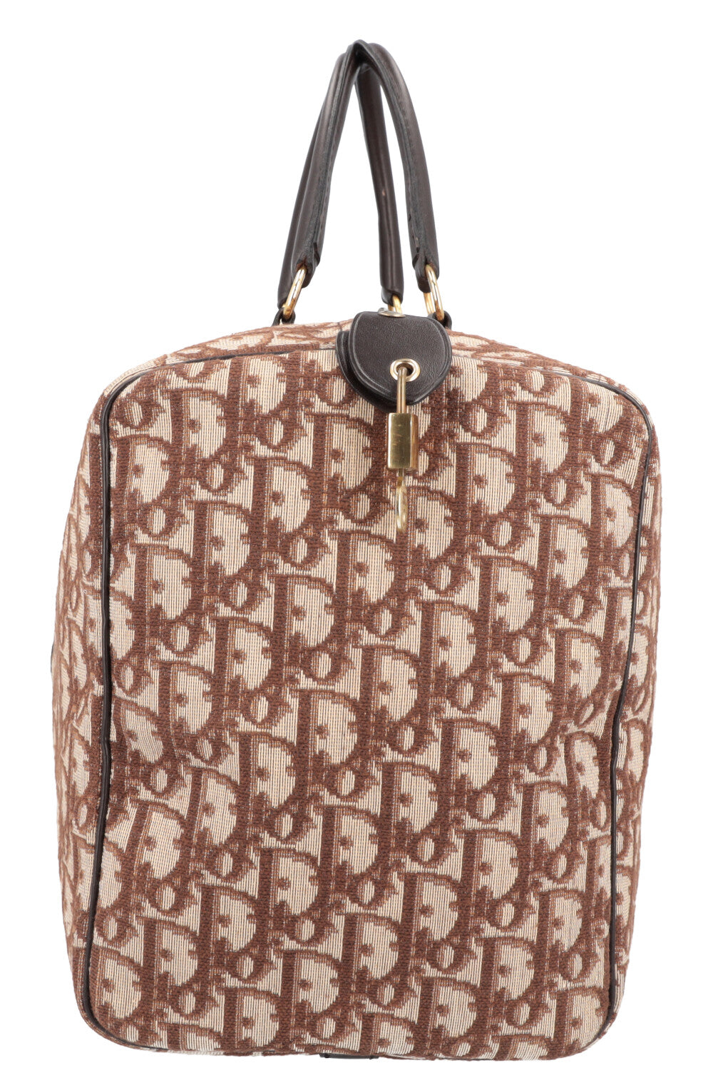 Christian Dior Boston Bag Oblique Brown