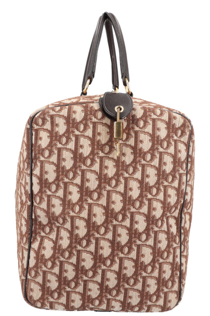 Christian Dior Boston Bag Oblique Brown