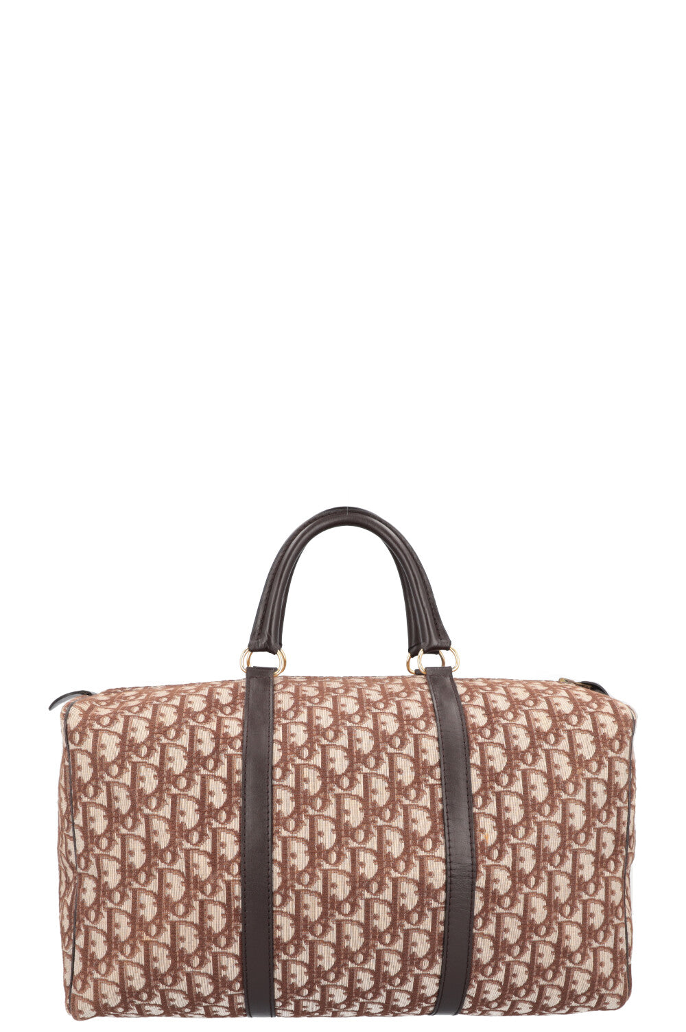 Christian Dior Boston Bag Oblique Brown