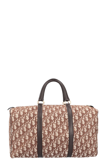 Christian Dior Boston Bag Oblique Brown
