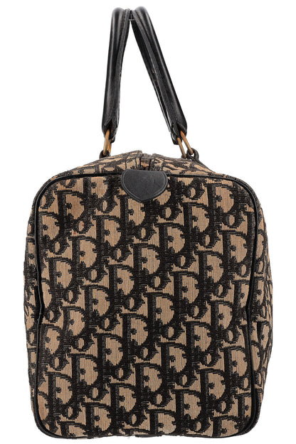 Christian Dior Boston Bag Oblique Blue