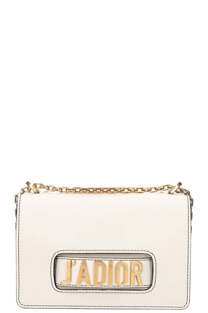Christian Dior J'Adior Flap Bag White