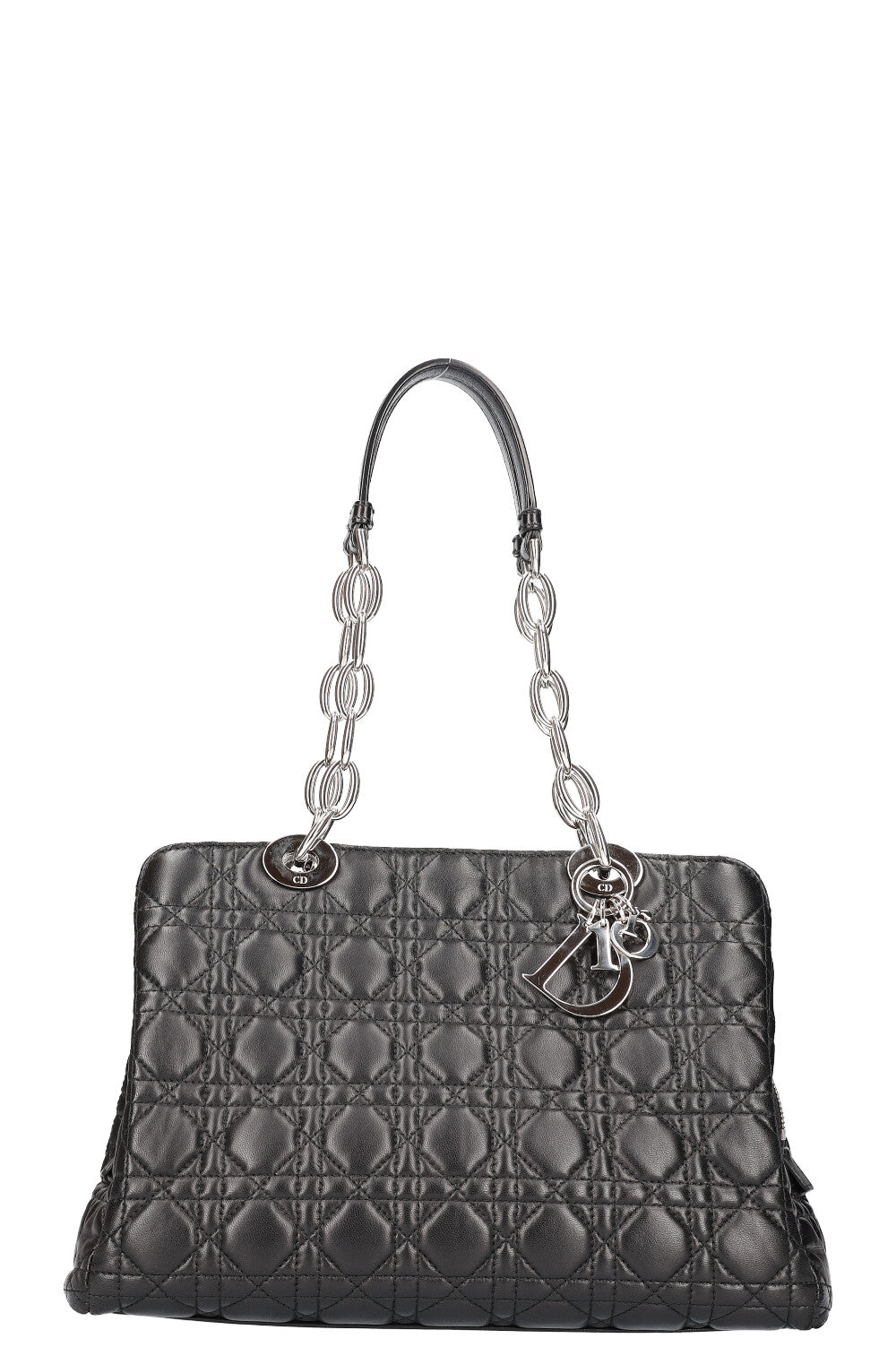 Christian Dior Soft Medium Cannage Bag Black