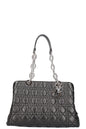 Christian Dior Soft Medium Cannage Bag Black