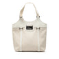White Dior Diorissimo Trotter Canvas Street Chic Tote