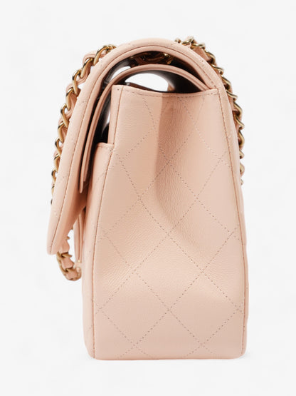 Chanel Classic Flap Nude Caviar Leather Jumbo