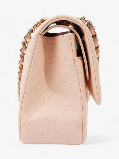 Chanel Classic Flap Nude Caviar Leather Jumbo