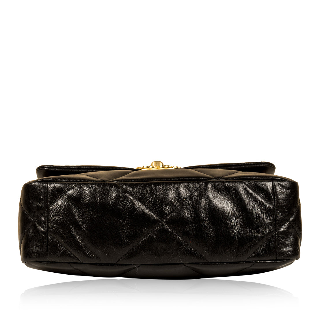 Chanel Chanel 19 Lambskin Black Shoulder Bag Style 26