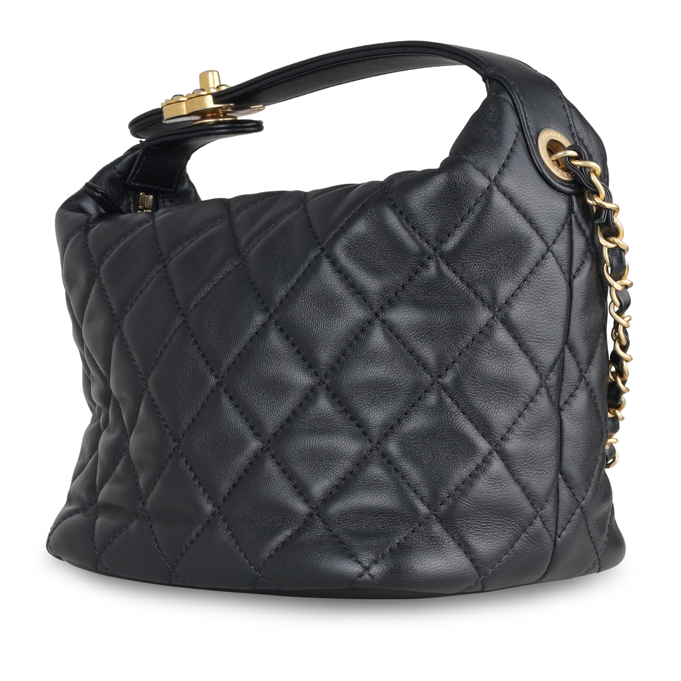 Chanel Chanel 19 Lambskin Black Shoulder Bag Style 5