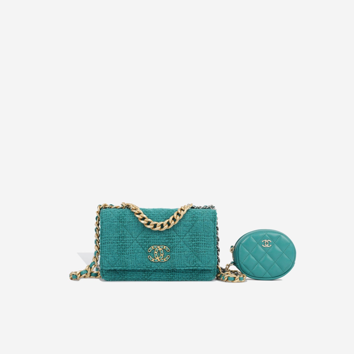 Chanel Chanel 19 WOC And Pouch