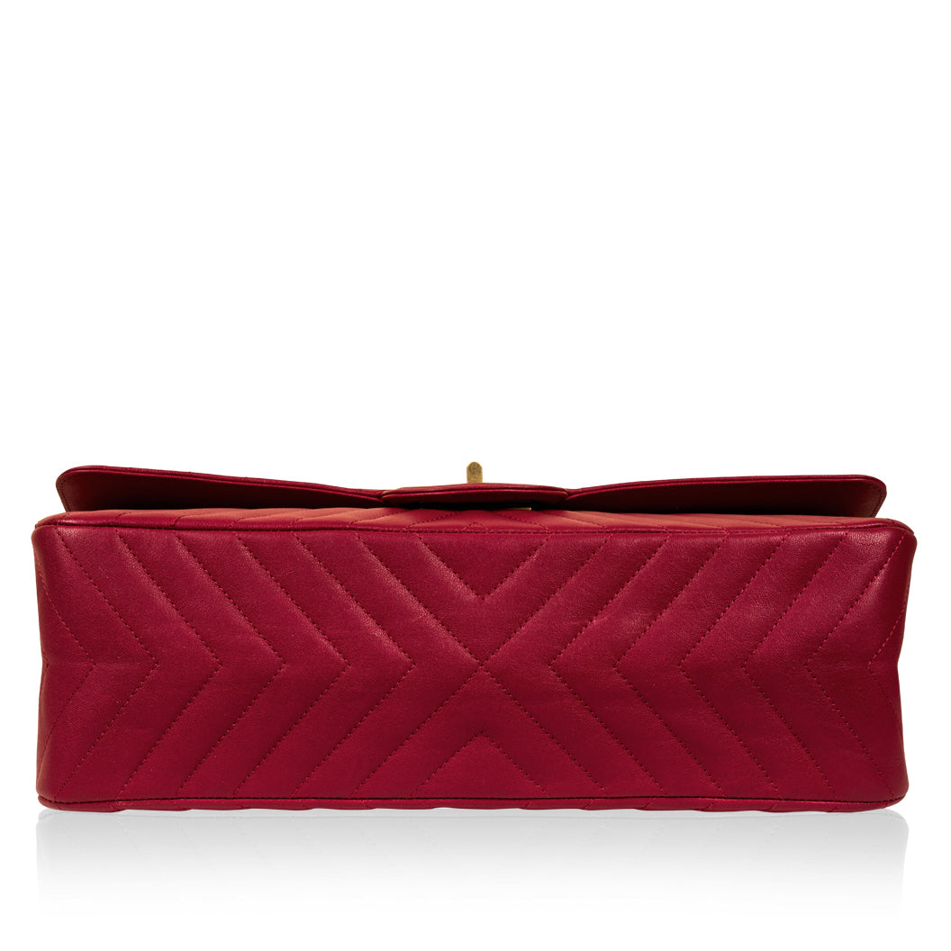 Chanel Classic Flap Lambskin Gold Shoulder Bag Style 2
