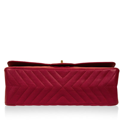Chanel Classic Flap Lambskin Gold Shoulder Bag Style 2