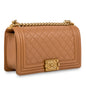 Chanel Boy Bag Lambskin Black Shoulder Bag Style 44