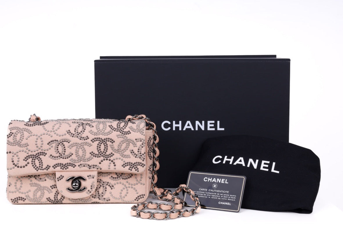 Chanel Classic Flap Leather Pink Shoulder Bag