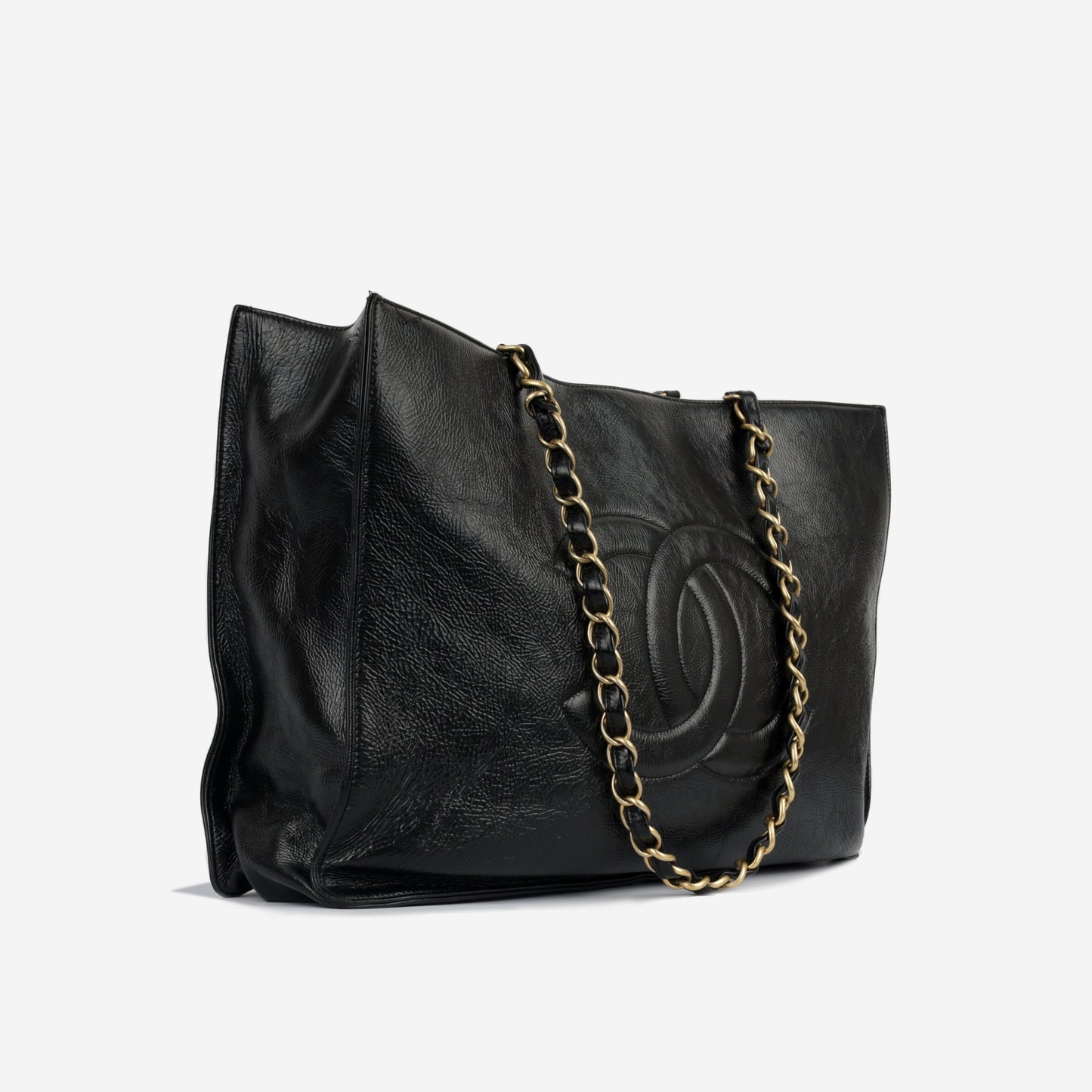 Chanel Calfskin Black Tote Bag
