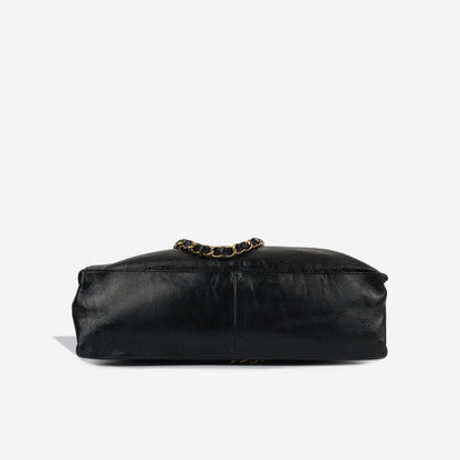 Chanel Calfskin Black Tote Bag