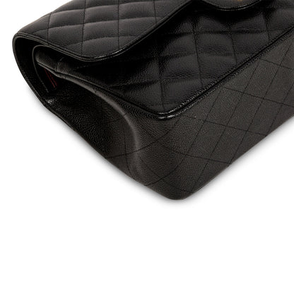 Chanel Classic Flap Caviar Black Shoulder Bag Style 48