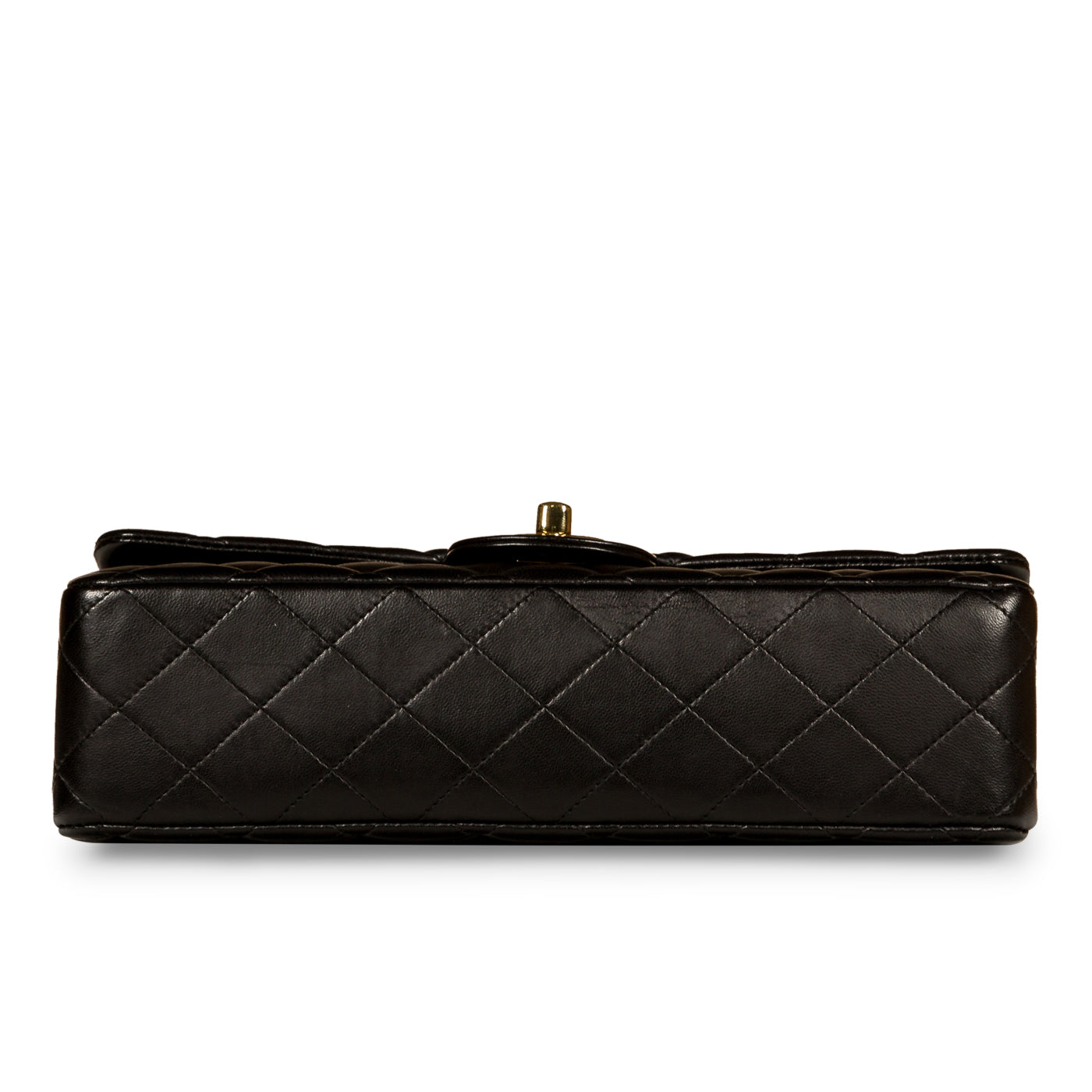 Chanel Classic Flap Lambskin Black Shoulder Bag Style 120