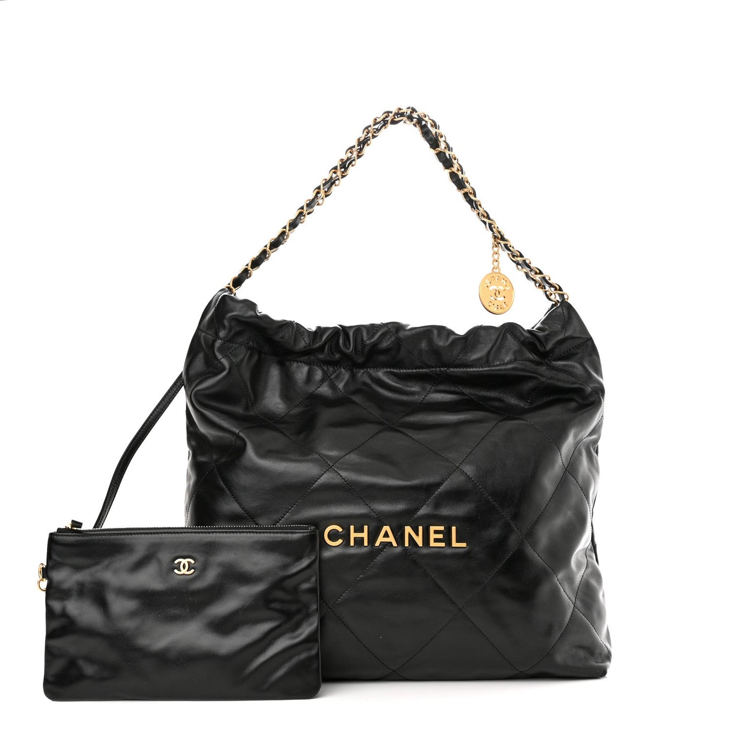 Chanel Quilted Calfskin Shoulder Bag