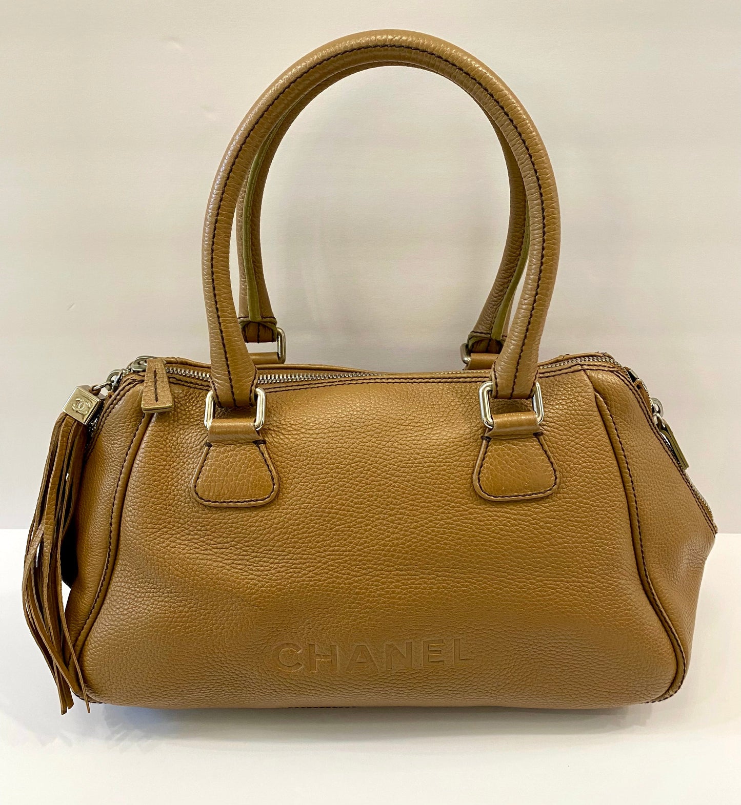 Chanel Small Calfskin Leather Handbag