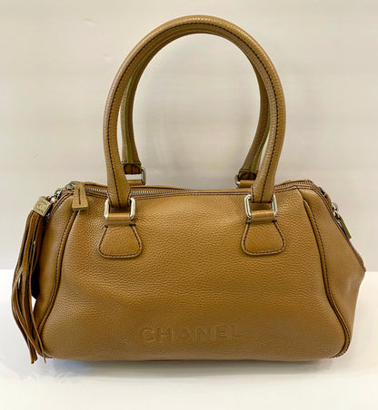 Chanel Small Calfskin Leather Handbag