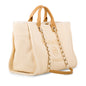 Chanel Cambon Canvas Black Tote Bag Style 5