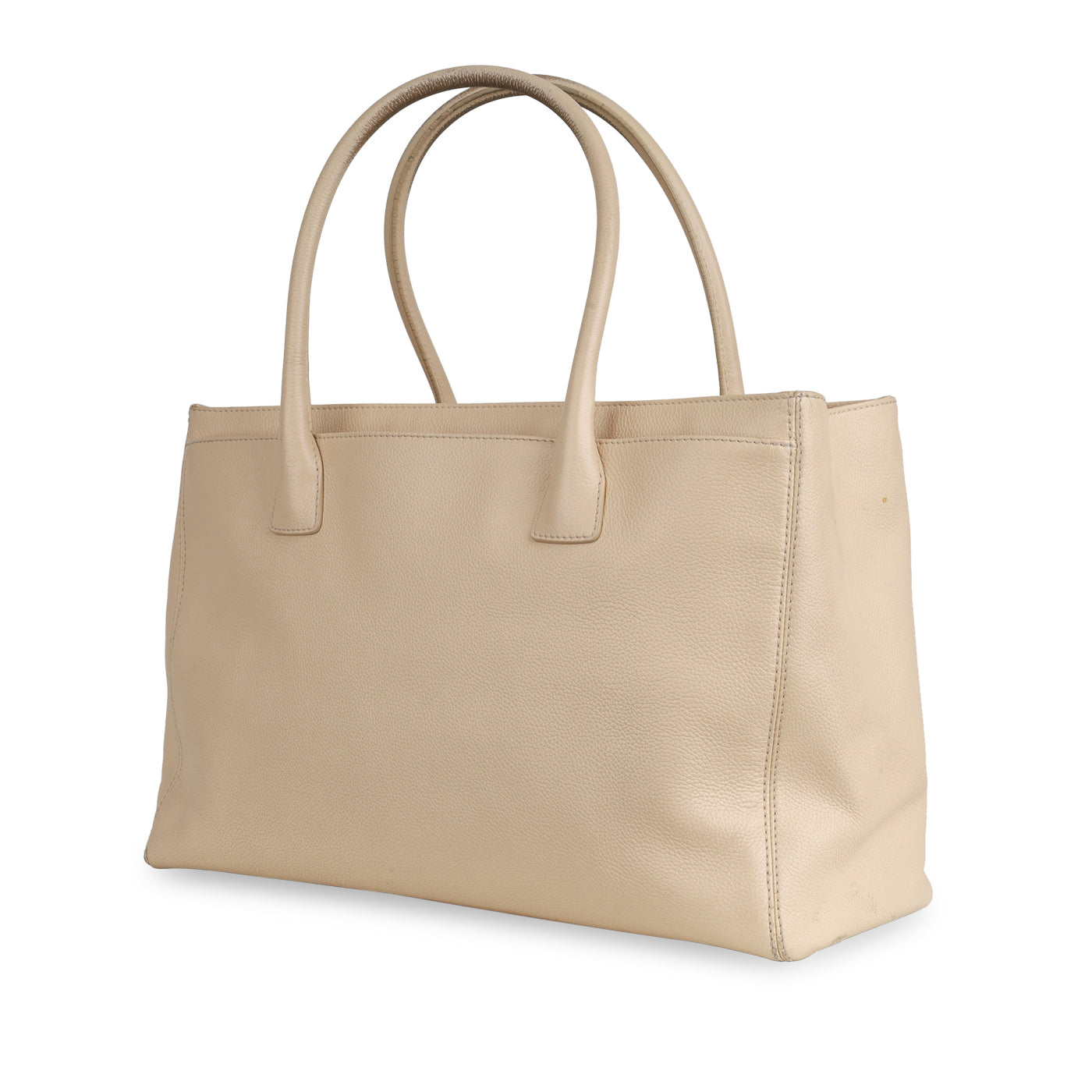 Chanel Timeless Leather Silver Tote Bag Style 2