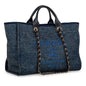 Chanel Cambon Canvas Gold Tote Bag Style 2